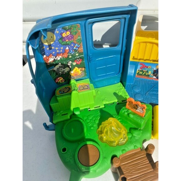 Fisher Price Little People 2015 Songs & Sounds Camper Van Foldable RV Working! - Picture 5 of 13